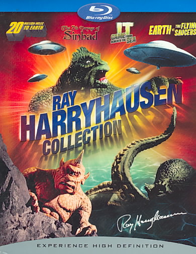 20 MIL MILES/EARTH VS FLYING/IT CAME BY HARRYHAUSEN,RAY (Blu-Ray) [4 DISCS] - 